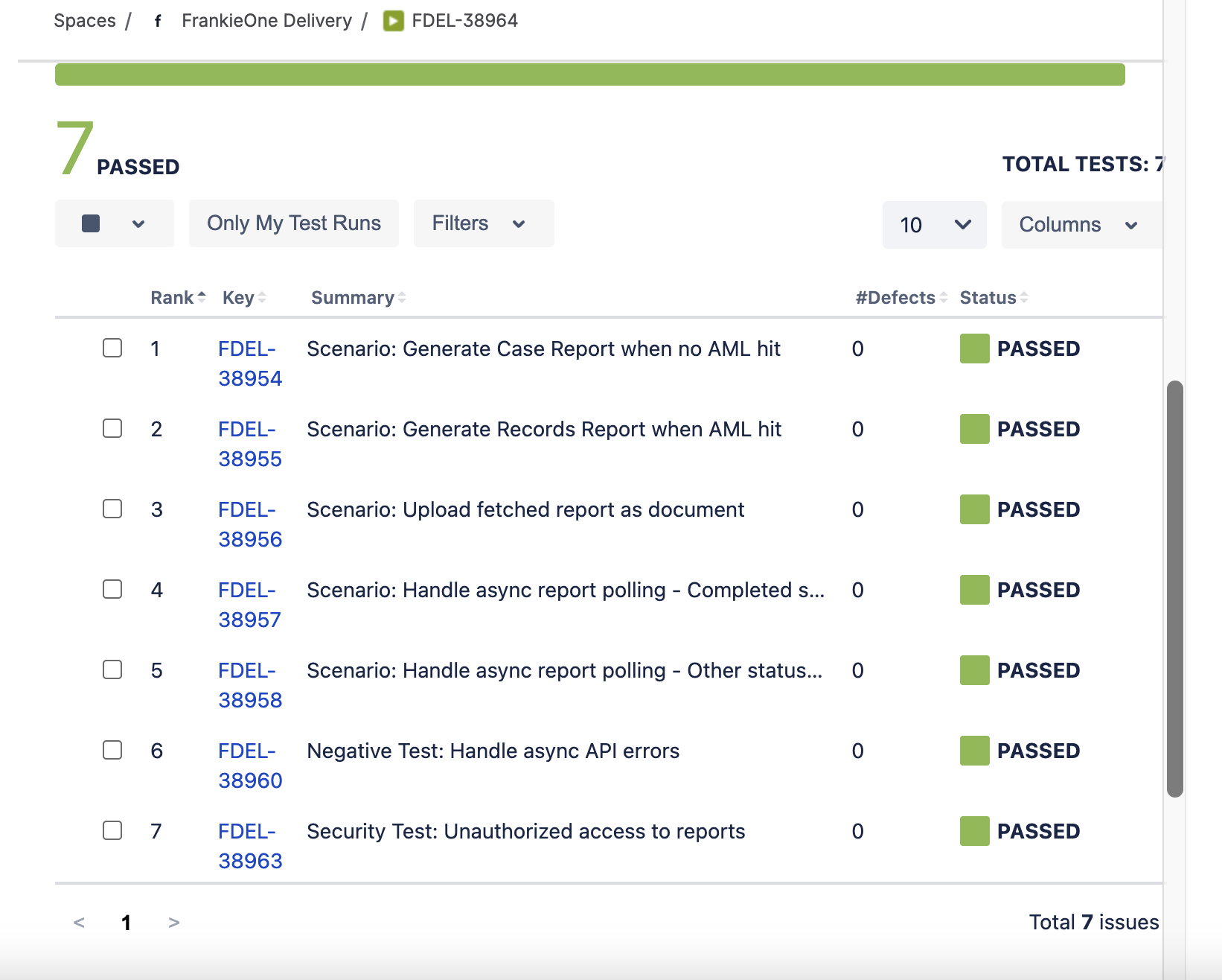 Test Execution Automation