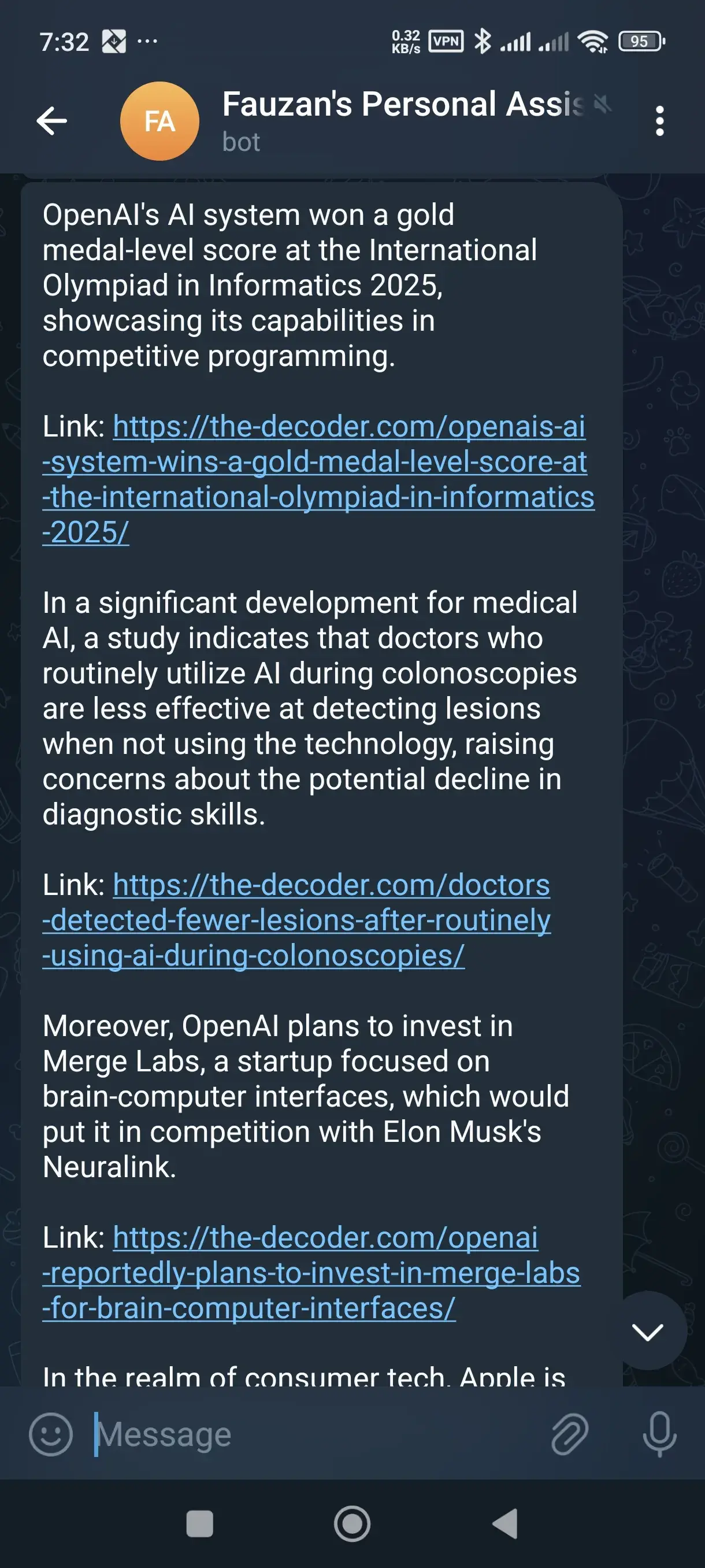 Telegram Notification